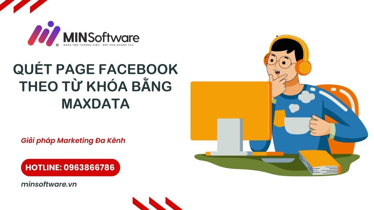 Quét Page Facebook Theo Từ Khóa Bằng MaxData