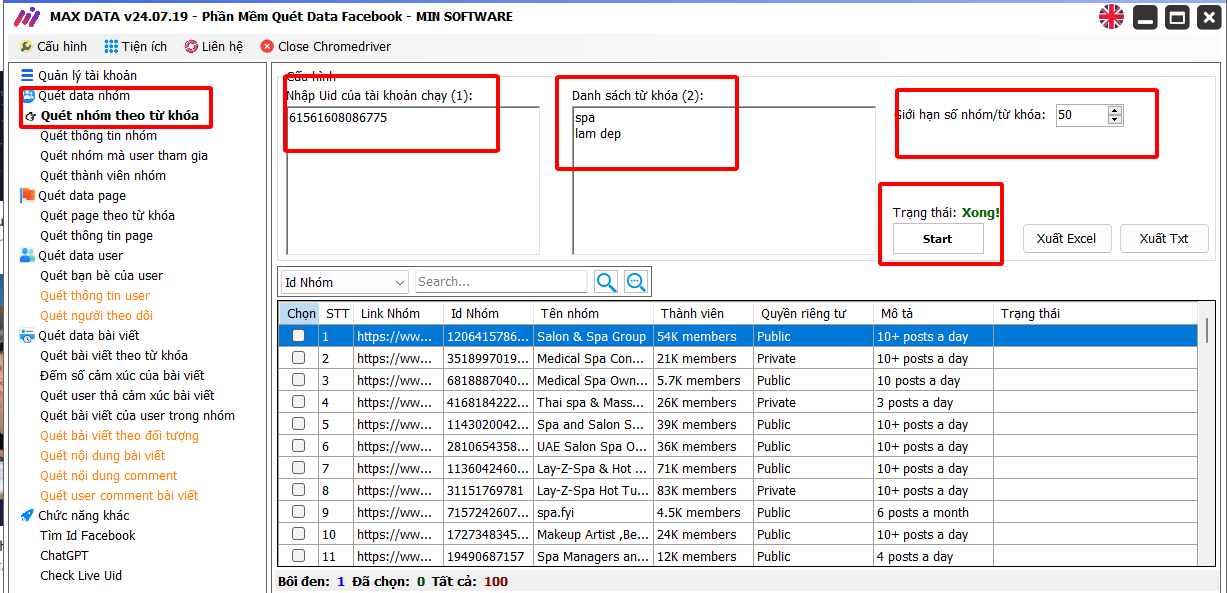 Tool Quét Group Facebook Theo Từ Khóa Hiệu Quả 2024
