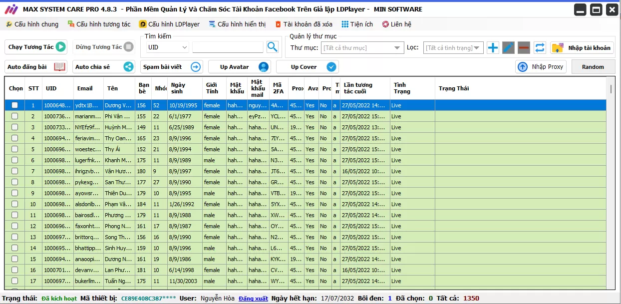 Phần mền max care page