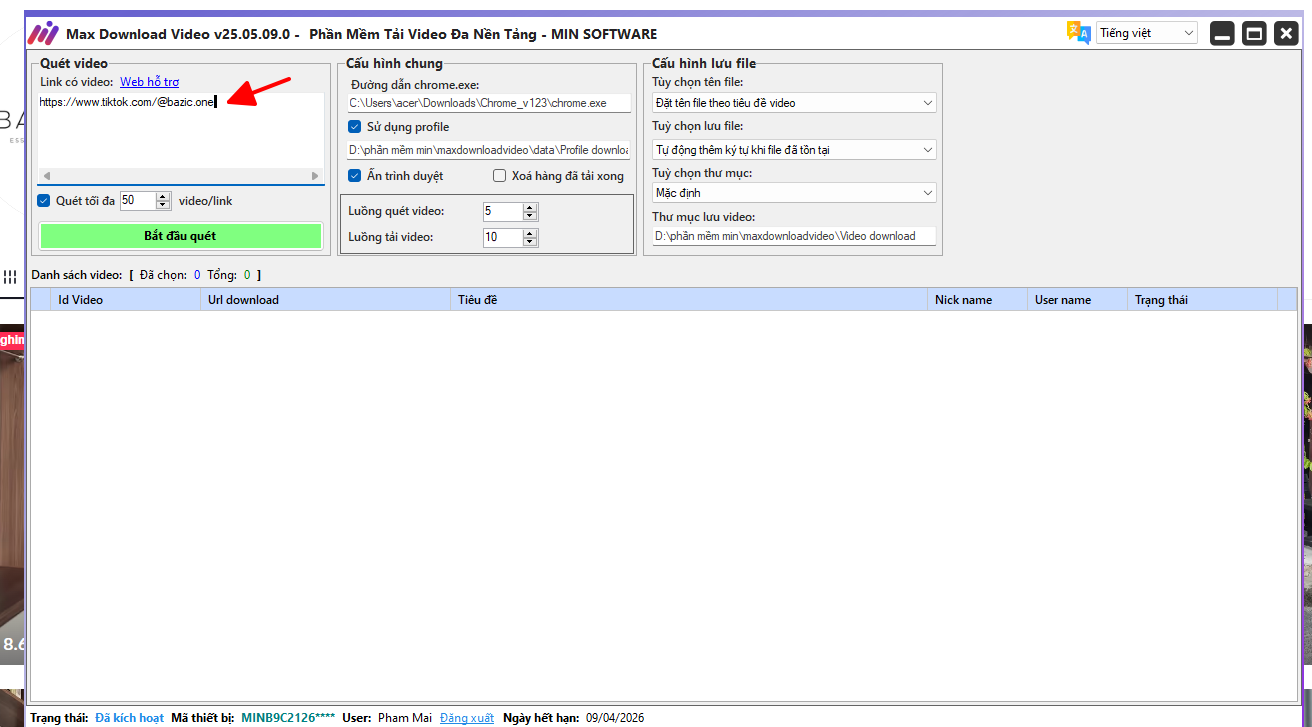 MaxDownload Video Là Gì? Công Cụ Tải Video Mạng Xã Hội Miễn Phí, Nhanh Chóng, Không Logo