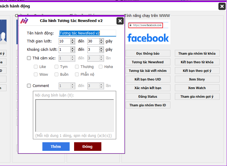 Tương Tác Newfeed Tương Tác Newfeed