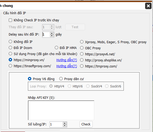 Đổi IP Đổi IP
